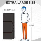 46 x 12.5 x 12.5 Inch, 120 L Extra Large Duffle Bag Camping Tent Storage Bag Heavy Duty Waterproof Sports Equipment Carrying Case for Tent Pole Travel Canopy Hammock Tripod Fishing Outdoor