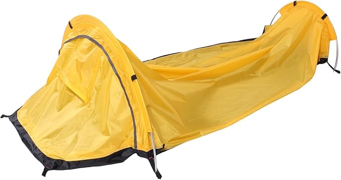 4X Ultralight Bivvy Tent Single Person Backpacking Bivy Tent Waterproof Bivvy Sack for Outdoor Camping Survival Travel