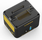 VTOMAN Jump600X 600W Portable Power Station with 640Wh Extra Battery, 939Wh Solar Generator LiFePO4 Battery, Peak 1200W AC Outlet, PD 60W USB-C, 3x12V/10A DC for Outdoor Camping, Off-grid, Home Backup