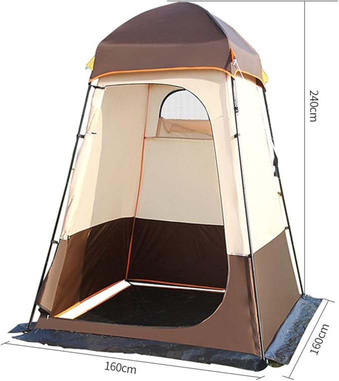 Camping Tent,Shower Tent, Privacy Camp Toilet Tent Outdoor Bathroom Camping Changing Tent, Lightweight & Sturdy, Easy Set Up, for Fishing, Dressing, Bathing, Beach, Hiking