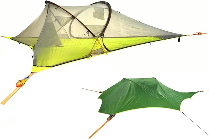 Tentsile Connect V3 2-Person Tree Tent Hammock, The Original Tree Tent Company, 880 Pound Capacity, Portable Treehouse, Heavy Duty Ratchets Included, Designed in The UK