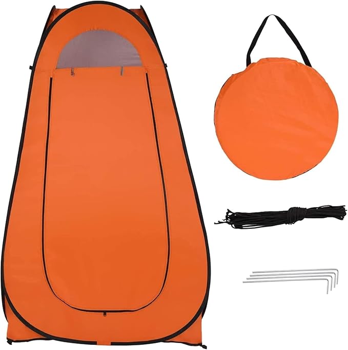 Camping Tent,Shower Tent, Toilet Shower Tent 1-2 Person Portable Pop Up Dressing Tent Changing Room Privacy Tent Camping Shelter