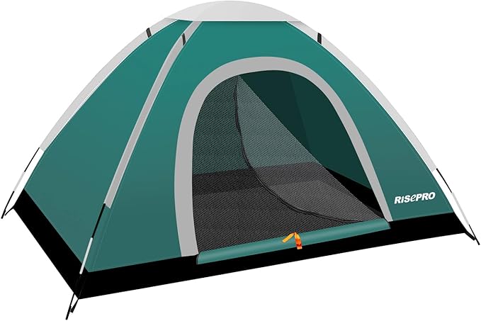 Portable Camping Tent, 2 Person Lightweight, Waterproof Windproof, UV Protection for Outdoor US