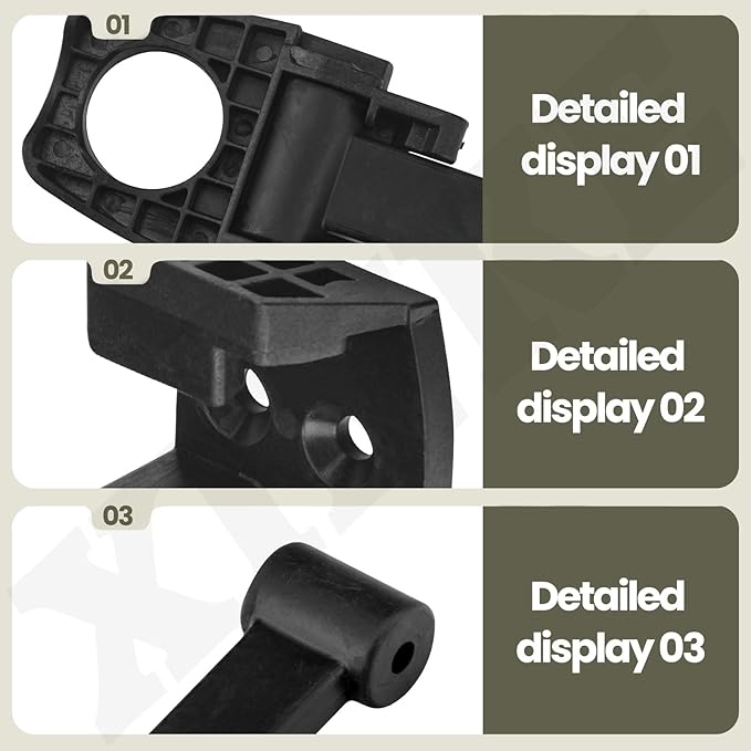 Cooler Cam Latch Compatible with Fatboy, Bird Dog, OVO, Seavilis, Xspec Coolers, Replacement Roto-Molded Cooler Cam Latch Assembly, Tree-line Cooler Latches Replacement (2)