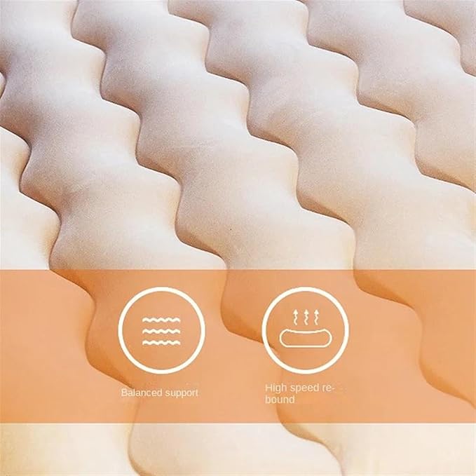 SUV Inflatable Bed, Car Camping Air Mattress, Cold-Resistant and Wear-Resistant Inflatable Mattress, Fast Inflatable Folding Bed, Multi-Functional Travel Sleeping Mat (Pig Size 2)