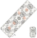 Heated Sleeping Bag pad, 3 Adjustable Temperature Levels, Operated by 5V/2A USB Power Supply (Bohemia, 76" x 24")