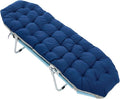 Slsy Folding Camping Cot for Adults with Pad, Padded Portable Sleeping Cots, Camp Bed with Carry Bag for Outdoor Travel, Beach, Hiking