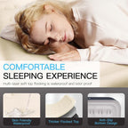 Twin Air Mattress with Built-in Pump,Fast & Easy Inflation/Deflation Inflatable Mattress, Foldable Blow Up Mattress with Storage Bag, Inflatable Bed for Home, Camping & Guests,18"/550lbs Max