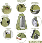 Camping Tent,Shower Tent, Portable Privacy Shower Tent Beach Fishing Shower Outdoor Changing Room Dressing Tent with Carrying Bag
