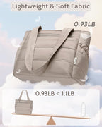 Lunch Box Tote Bag - Versatile Soft Insulated Lunchbox for Women - Lightweight Stylish Simple Lunch Pail Reusable Large Cooler Bag for Adults Work Office Camping Picnic Travel Outdoor Trips Camel 10L
