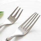 Durable Cutlery Set for 4 with Riveted Handles,Stainless Steel,Dishwasher Safe, Ideal for Camping, Hotels,Home