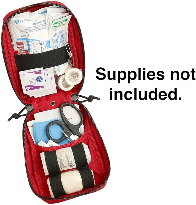 Orca Tactical First Aid Molle Pouch - Heavy Duty IFAK Pouch - Empty Medical Pouch Ideal for Military Use EMTs Law Enforcement Camping and Hiking - Med Pouch for Optimal Organization