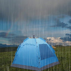 Camping Tent, Waterproof & Windproof Camping Dome Tent Automatic Pop Up Quick Shelter with Portable Carry Bag for Outdoor Hiking