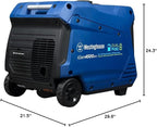 Westinghouse 5000 Peak Watt Super Quiet Dual Fuel Portable Inverter Generator, Remote Electric Start, Gas & Propane Powered, RV Ready, CO Sensor, Parallel Capable