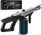 Powerful Grill Torch Gun | Propane Torch Gun, Adjustable Flamethrower | Blowtorch for BBQ, Camping, Charcoal Lighter & Fire Starter