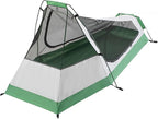 GEERTOP Ultralight Bivy Tent for 1 Person 3 Season Waterproof Single Person Backpacking Tent for Camping Hiking Backpack Travel Outdoor Survival Gear