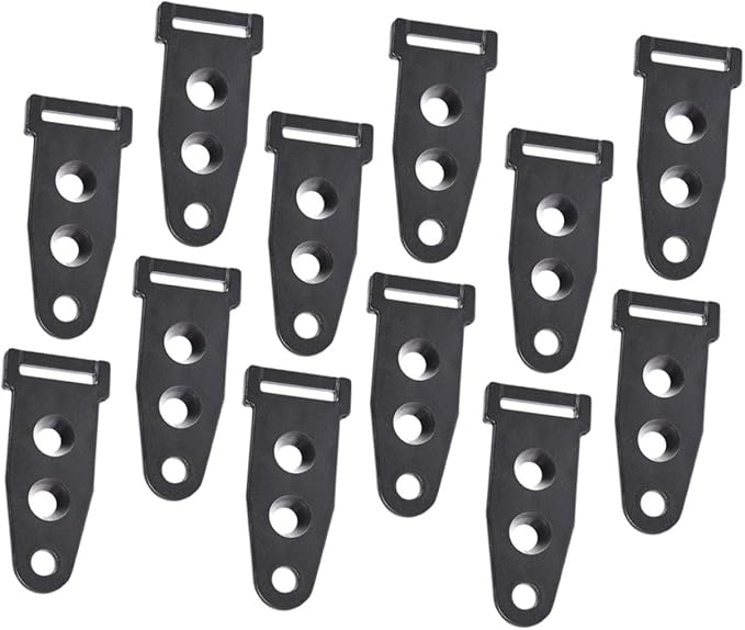 Mikikit Tent Buckle Outdoor Canopy Adjuster Canopy Pole Connector Canopy Webbing Fixer Camping Install Buckle
