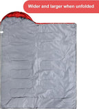 Tudomro Camping Sleeping Bag for Adults Lightweight Packable Waterproof Camping Gear Equipment to Keep Warm for Outdoor Backpacking Hiking Travel