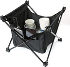 ROCK CLOUD Portable Camping Table Ultralight Aluminum Camp Table with Storage Bag Folding Beach Table for Camping Hiking Backpacking Outdoor Picnic, Size M