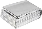 Foil Blanket | Reusable Warm Survival Gear - Winter Outdoor Thermal Blankets,for Camping Backpacking Travel Car Tent Sleeping Winter Cold Weather Homeless Prepper