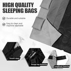 Camping Sleeping Bags for Adults Kids Waterproof Lightweight Sleeping Bag for Cold Weather or Warm Backpacking Hiking Mountaineering Indoor Outdoor Use
