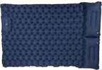 Alomejor Sleeping Pad, Self Inflating Camping Mat with Built in Foot Pump for Outdoor Hiking 49.2x77.1in Navy