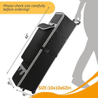 10 x 10 x 62in Canopy Roller Bag for Pop Up Canopy Tent with Sturdy Handles and Pocket, Wheeled Storage Bag for 10 x 10 Canopy Tent, Tent Bag Replacement Part, 800D Waterproof Oxford Fabric