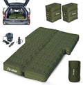 D-Hive Unbeatable Durability SUV Air Mattress for Car Camping, Durable Extra Thick 300D Oxford Fabric, Quick Easy Set-Up w/Electric Pump, Car Bed Mattress, Forrest Green