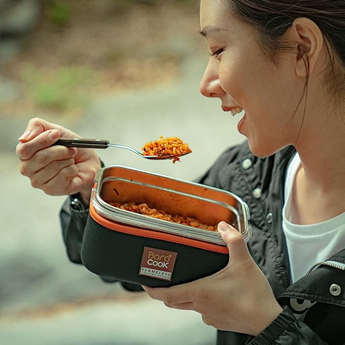Flameless Self-Heating Lunch Box – Portable Food Warmer Oven BC-003/BC-007 – Large/ Extra Large Capacity – Heats Meals, MREs & Cans Under 10 Min – Camping, Travel, Office, Emergency