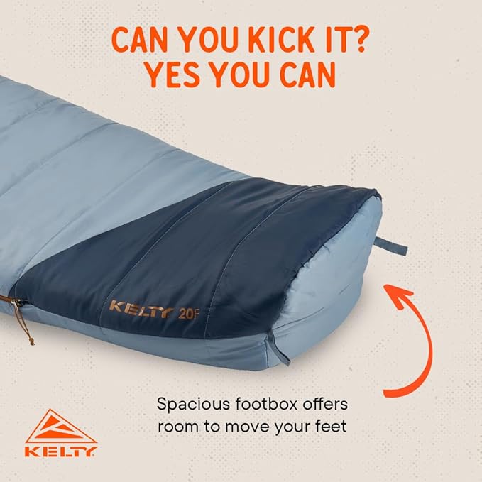 Kelty Sleeping-Bags Kelty Mistral Synthetic Camping Sleeping Bag