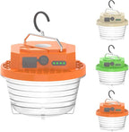 Rechargeable Camping Light , Cute Pine Cones Camping Lights Set for Kids, 1200LM，4800mAh Rechargeable Led Lantern with 4 Modes, Portable Camping Light for Tent,Lightweight Tent Lamp(Orange)