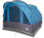 3-Person Green Waterproof Camping Tent with Tunnel Design, All-Season Outdoor Shelter for Backpacking and Hiking, Easy Setup Windproof Polyester Shelter with Mosquito