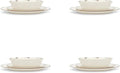 Fox Run Melamine Dinnerware Set Ivory, 10"