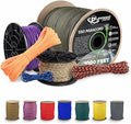 Paracord Planet 550 Paracord – 200+ Colors – Hanks from 10-100 Feet and Spools of 1000 Feet – Great Multi-Use Cord!