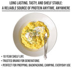 Powdered Whole Eggs for Cooking & Baking | Long-Lasting Pantry Staple for Camping, Hiking & Emergency Use | Easy-Prep Dehydrated Eggs | #2.5 Can (8 oz) | Approx. 18 Servings