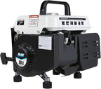 Pulsar 1,200W Carrying Handle, PG1202SA Gas-Powered Portable Generator, 1200W, Black/White