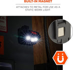 Ergodyne - 60197 Skullerz 8987 Rechargeable Universal Hard Hat LED Light, orange