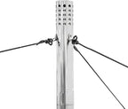 2.36 "Spark Arrestor Stainless Steel Chimney Rain Cap Tent Stove Exhaust Tube Suitable for Camping Independent Stove Accessories