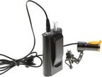 5W Waist Hanging LED HeadLight with Plastic Clip for Magnifier (Black)