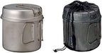 Snow Peak Trek Series Backpacking/Camping Cookware Sets, Trek 1400 Pot & Pan, 47.3 fl oz