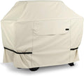 NettyPro BBQ Grill Cover 56 inch Heavy Duty Waterproof Outdoor 2-3 Burners Gas Grill Cover for Outside Weber, Char-Broil, Brinkmann, Nexgrill Barbecue, Beige