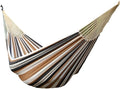 Compatible For Canvas Single Hammock Outdoor Camping Indoor Children's Swing Thickened Striped Hammock(WHITE)