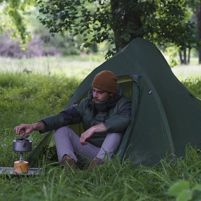 Naturehike Cloud-Up 1 Person Tent, Lightweight Backpacking Tents for One Man, Waterproof Ultralight One Person Tent for Camping Hiking Backpacking