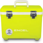 ENGEL 13qt Leak-Proof, Air Tight, Drybox Cooler and Small Hard Shell Lunchbox for Men and Women