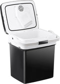ZENY Car Fridge Electric Cooler and Warmer for Vehicles & Trucks- 12V AC/DC Car Thermoelectric Refrigerator with Handle, Portable Car Fridge for Travel, Camping and Picnics (29L)
