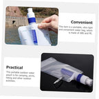 Convenient Daily Water Filter Bag Compact Camping Supply Portable Water Pouch