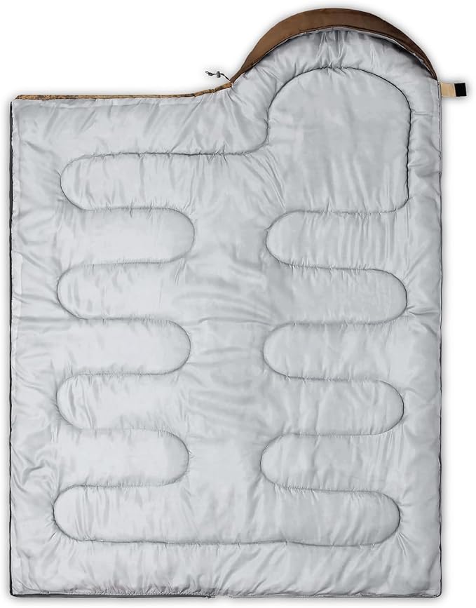 QOOMO Axolotl Cute Camping Sleeping Bags,3 Season Warm & Cool Weather,Lightweight,Waterproof Sleeping Bags for Adults & Kids,Traveling,and Outdoors