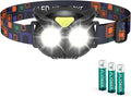 Lsnisni Kids Headlamp,LED Head Lamp with 4 Modes,IPX5 Waterproof Head Lights for Forehead,Head Flashlight for Adults and Kids Outdoor Camping Hiking Running,3 AAA Batteries Included
