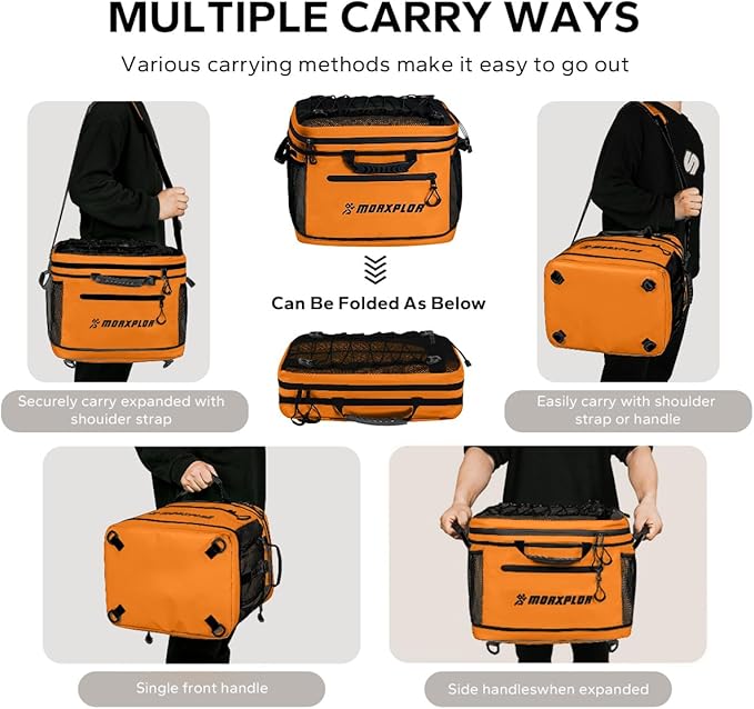 Waterproof PVC Material Paddleboard Cooler Deck Bag,40 cans Sup Deck Cooler Bag,Cooler Bag for Paddleboard,Lunch Box Cooler Insulated Bag,Camping Cooler Bag,Kayak Cooler Bag