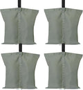 ABCCANOPY Canopy Weights 150 LBS Tent Sand Bags,4-Pack Gray (Without Sand)